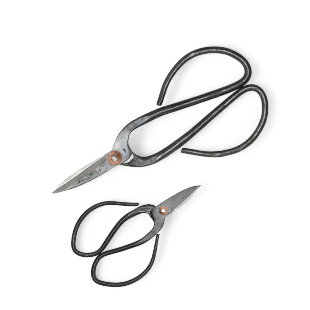 Bonsai pruning scissors main product photo on white background.