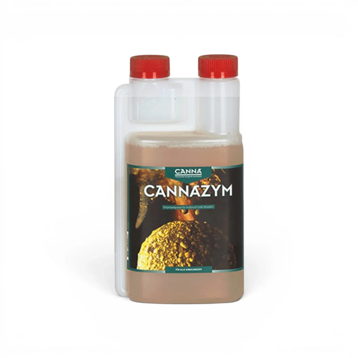 CANNA Cannazym 500 ml bottle on a white background
