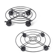 Metal Plant Trolley main product photo on white background.