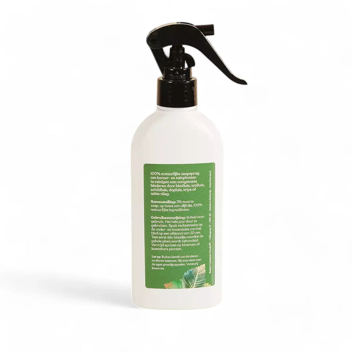 Natural Insecticide Soap on white background.