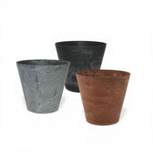 Artstone Planter 'Claire' on white background.