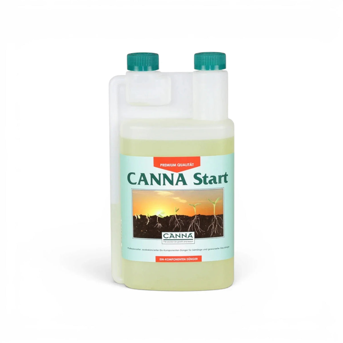 CANNA Start 500-ml-Flasche vor weißem Hintergrund