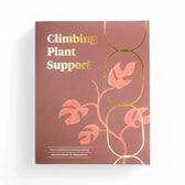 Golden Brass Chain – Plant Support for climbing plants on white background.