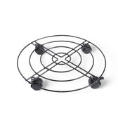 Metal Plant Trolley on white background.
