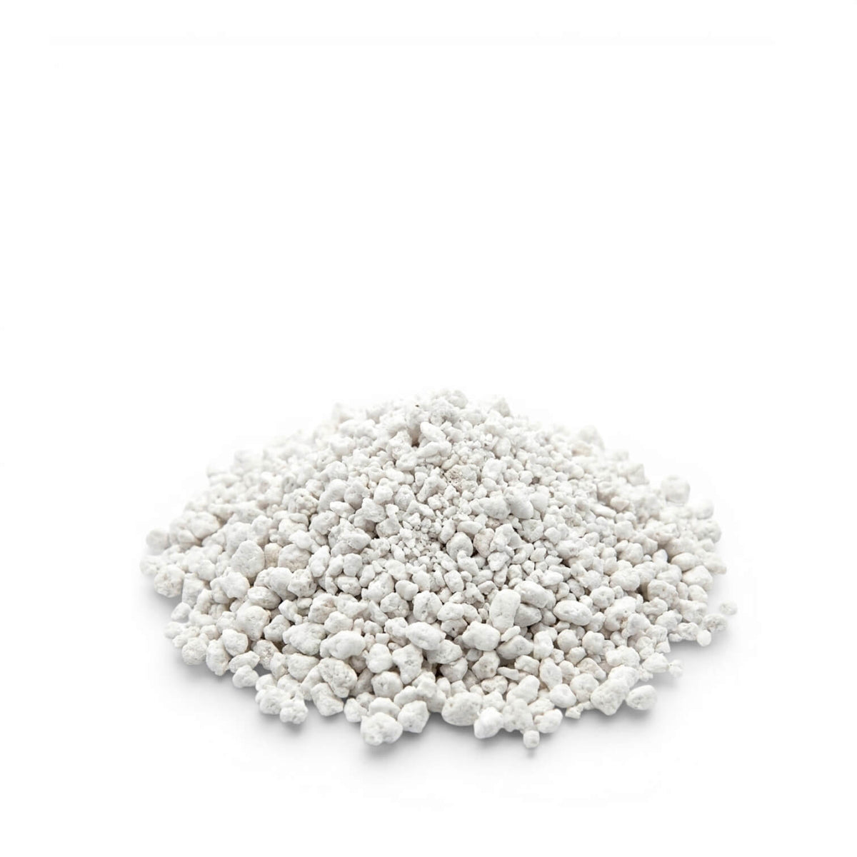 White perlite granules for loosening houseplant potting mix