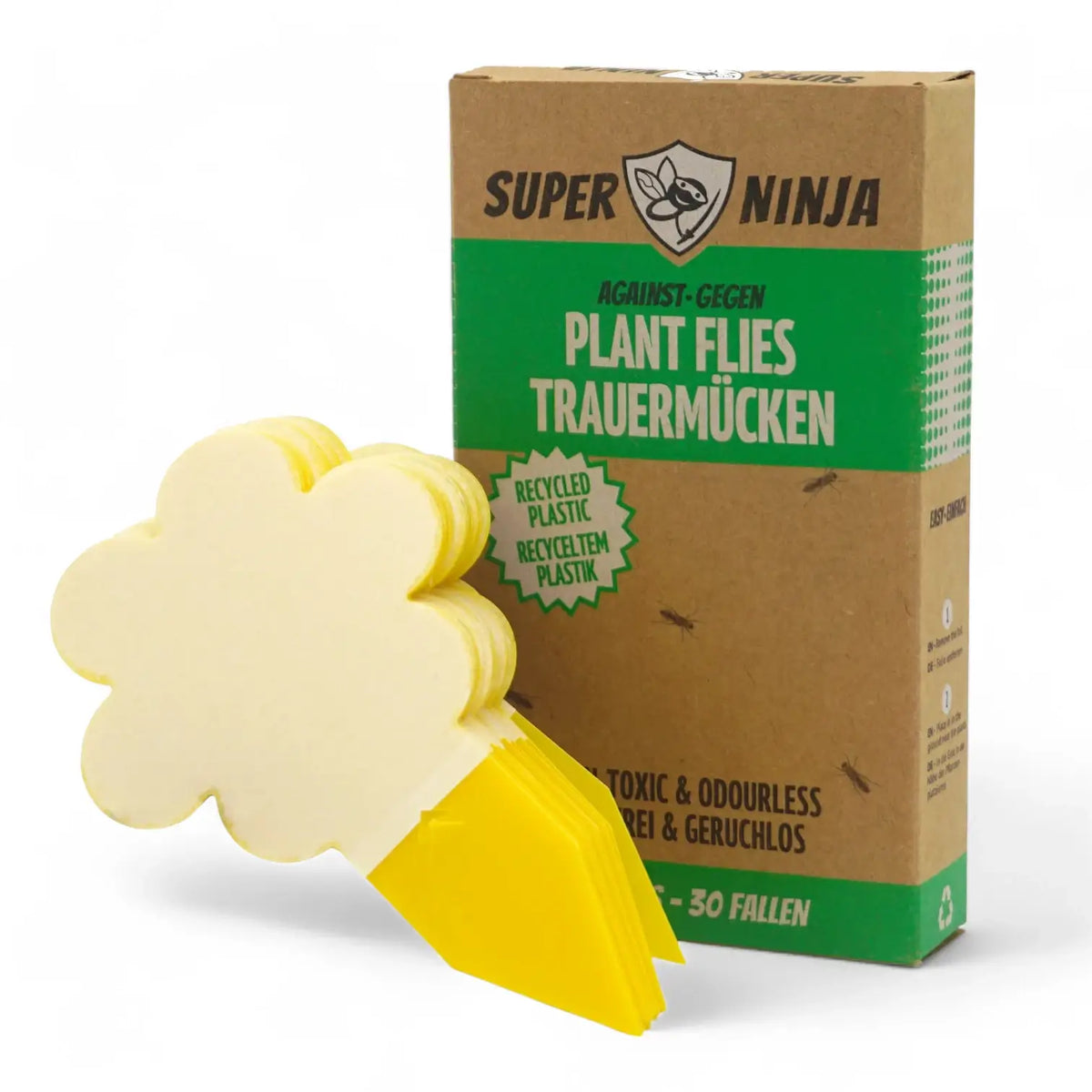 Plant Fly Trap - Fungus Gnats Sticky Traps main product photo on white background.