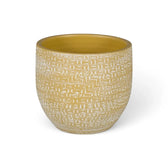 Planter 'Amarante' on white background.