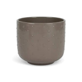 Planter Baku on white background.