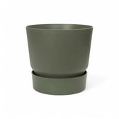 Planter 'Greenville Round' on white background.