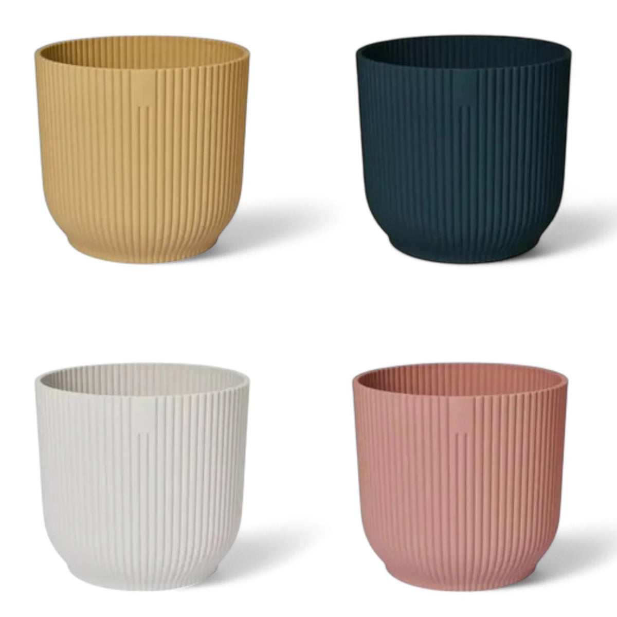 Planter 'vibes fold round' main product photo on white background.
