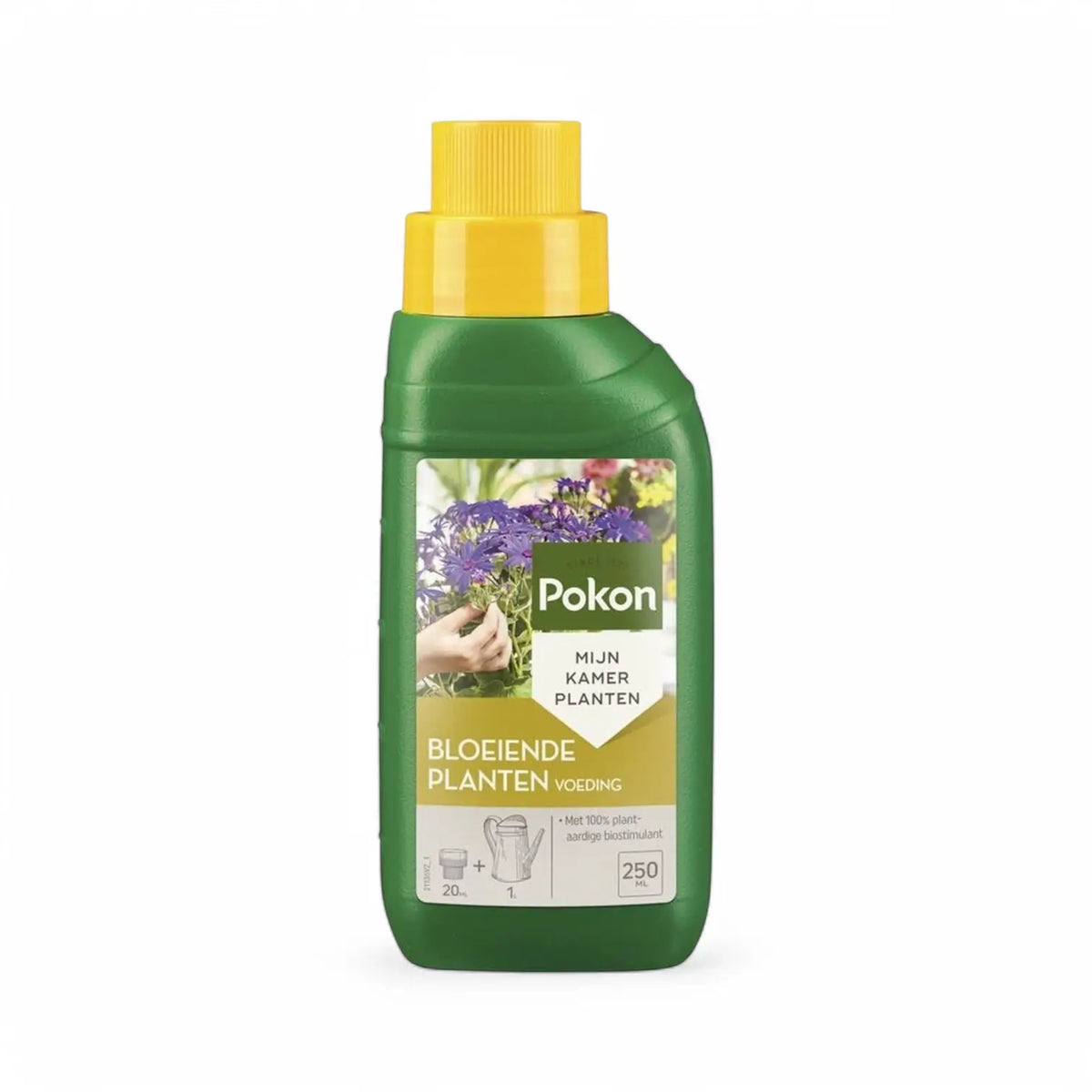 Pokon Flowering Plants Food main product photo on white background.