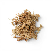 Heap of sphagnum moss on a white background